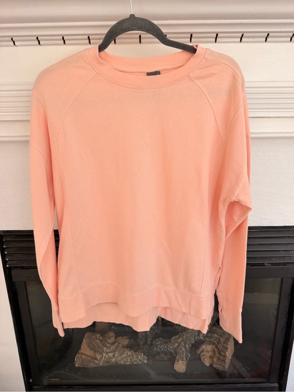 Sweaty Betty Peach Crewneck Sweater
